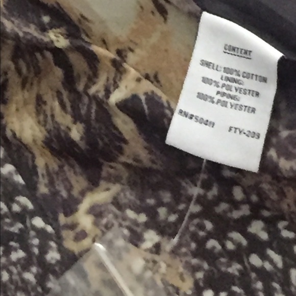 BNWT Brown/Stone Kenzie Jacket S - Picture 5 of 7